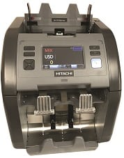 Hitachi iH-110 Currency Sorter - 2 Pocket with Counterfeit Detection